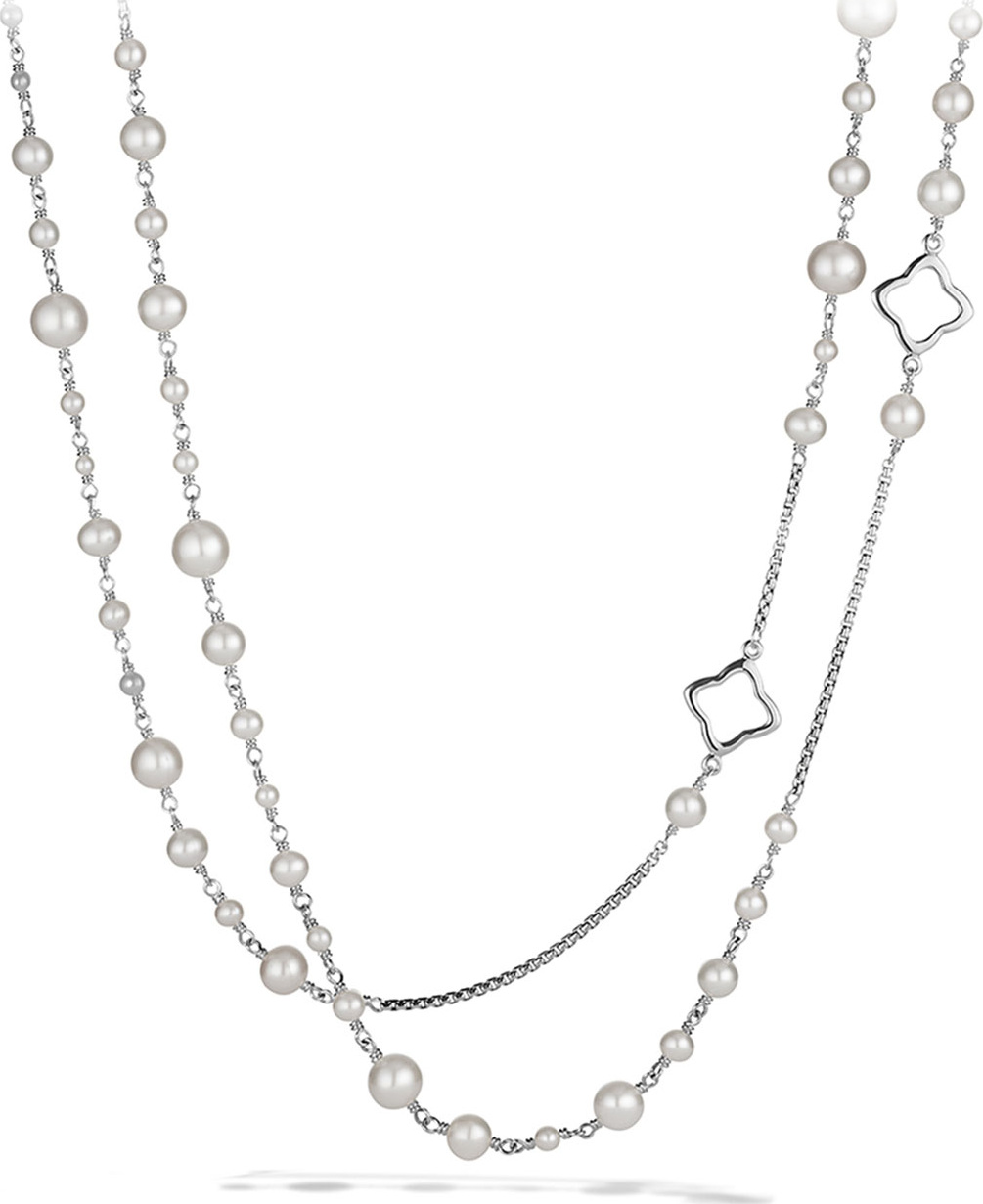 David Yurman Pearl Chain Necklace