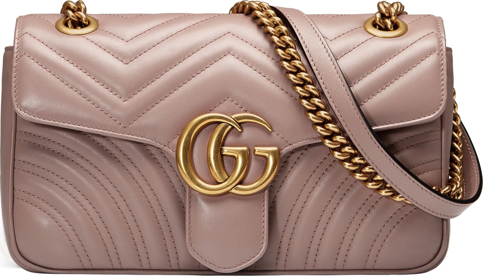 Gucci Small GG Marmont 2.0 Matelassé Leather Shoulder Bag