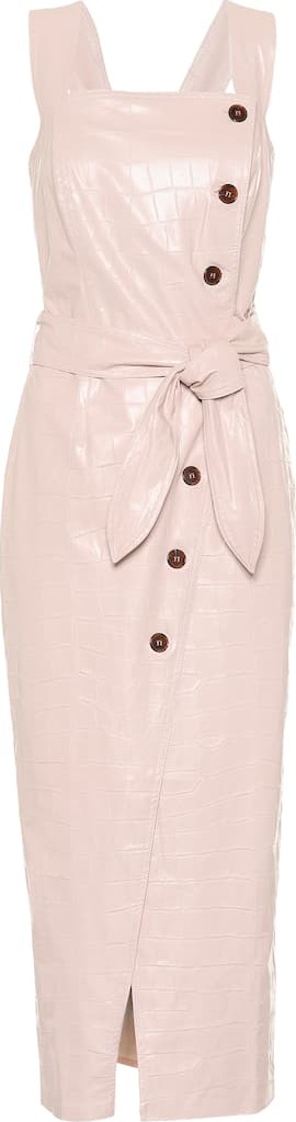 Nanushka Zora faux leather dress