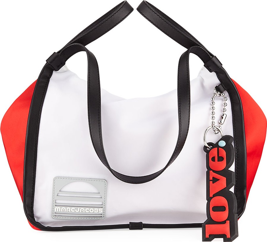 MARC JACOBS Colorblock Nylon Sport Tote Bag