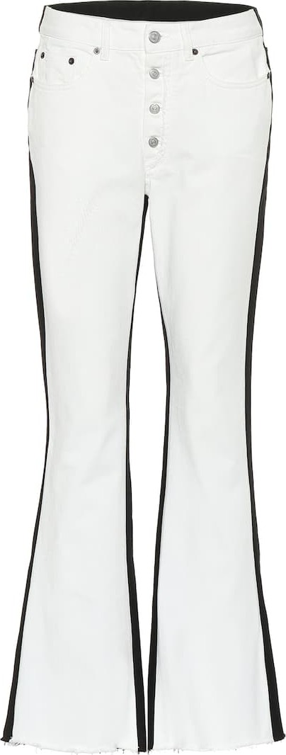 MM6 Maison Margiela High-rise flared jeans