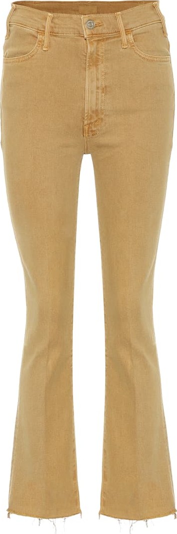 MOTHER Hustler high-rise bootcut jeans