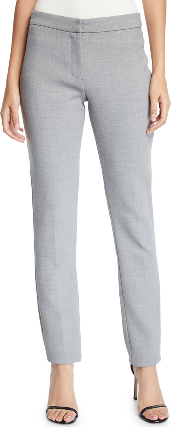 Badgley Mischka Straight-Leg Suiting Pants