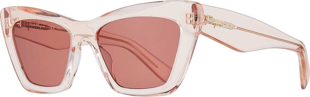 Salvatore Ferragamo Acetate Cat-Eye Sunglasses