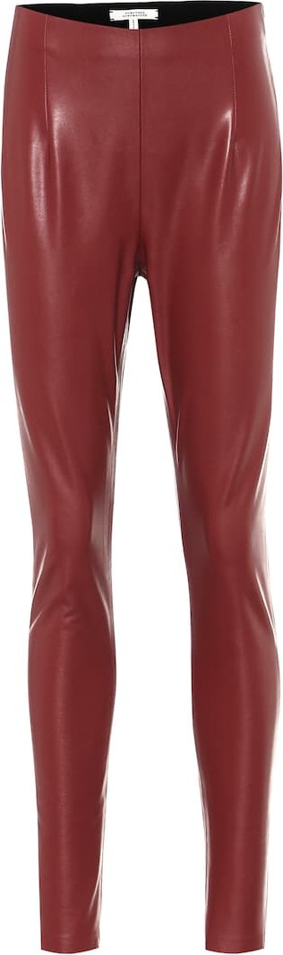 Dorothee Schumacher Skinny faux-leather pants