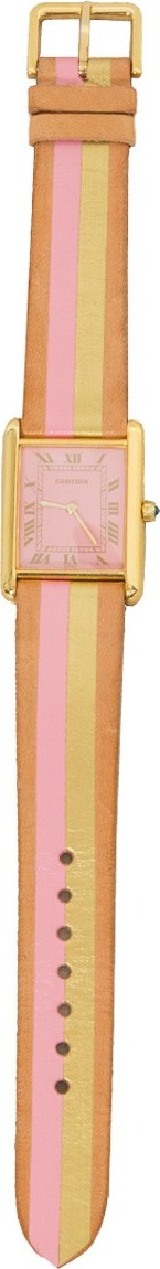 laCalifornienne Flamingo Cartier Tank watch