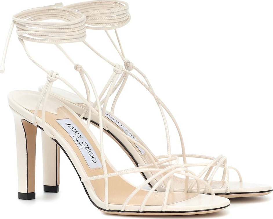 Jimmy Choo Tao 85 leather sandals