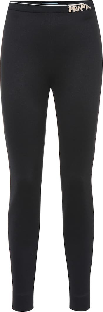 Prada Technical jersey leggings