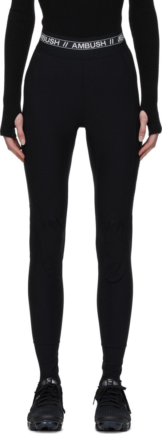 Ambush Black Scuba Leggings