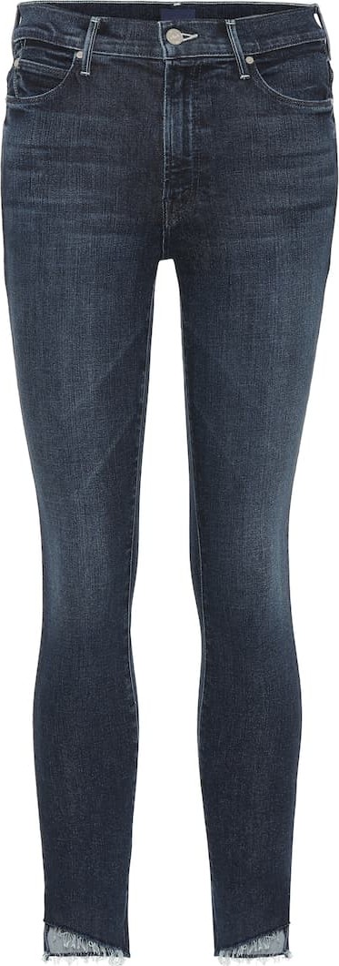 MOTHER Stunner mid-rise skinny jeans