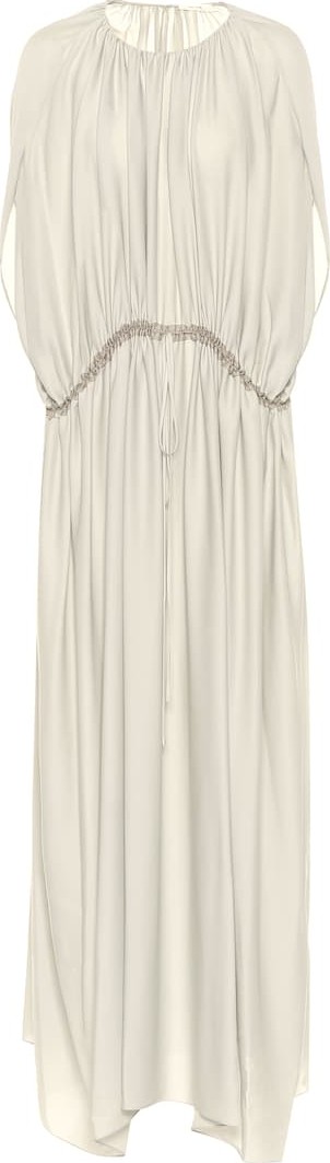 THE ROW Regina silk dress