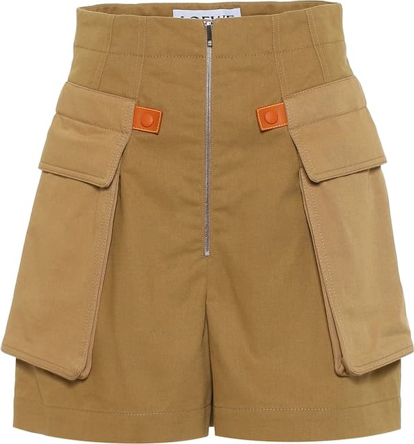 LOEWE Cotton-twill shorts