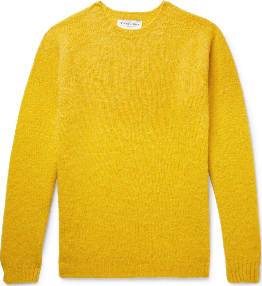 Officine Générale Shetland Wool Sweater