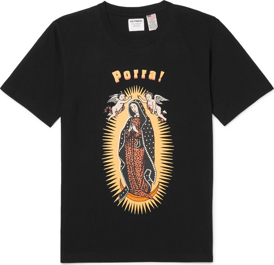 Wacko Maria Printed Cotton-Jersey T-Shirt