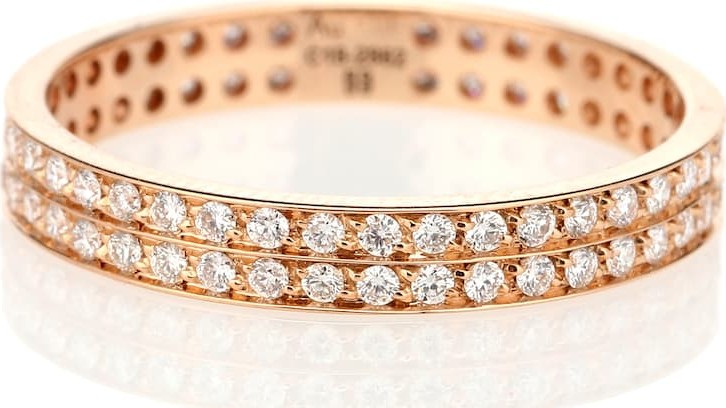 REPOSSI Berbere 18-kt rose gold ring with diamonds