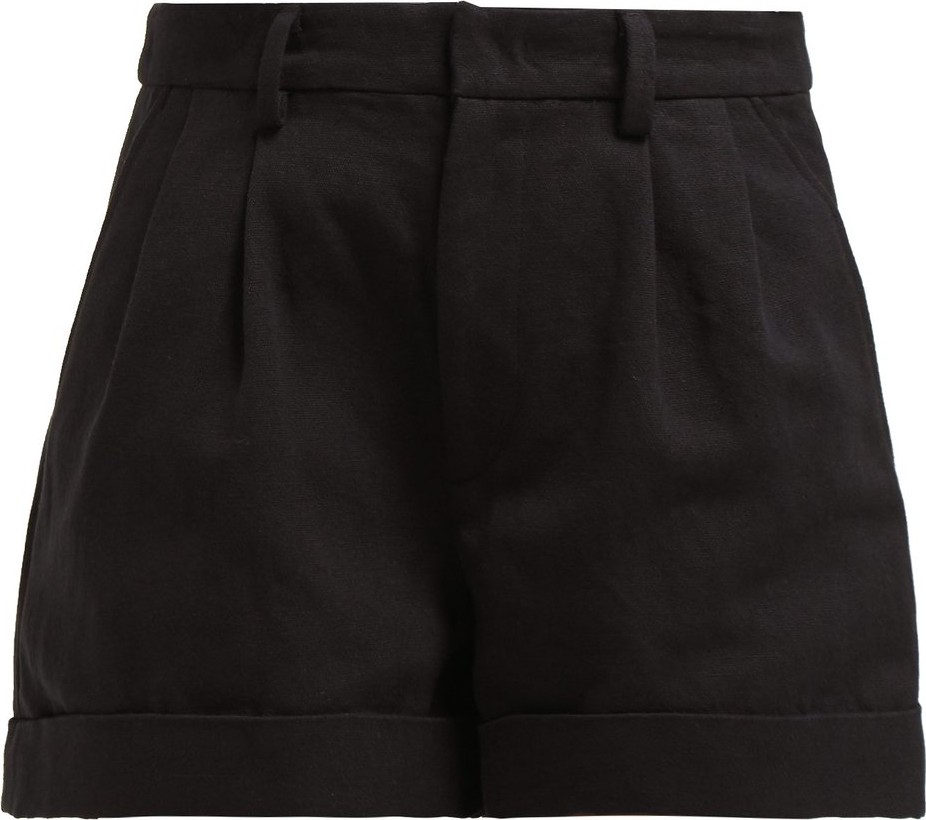 Isabel Marant Kab high-rise cotton-blend shorts