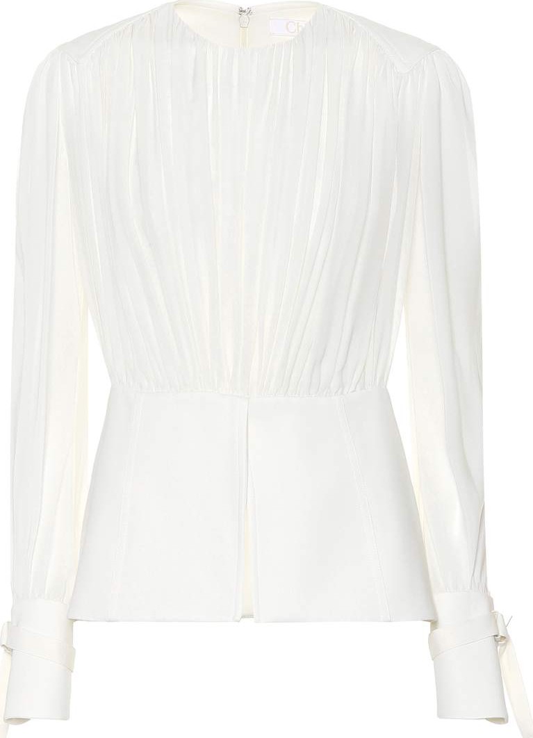 Chloe Silk pongé blouse