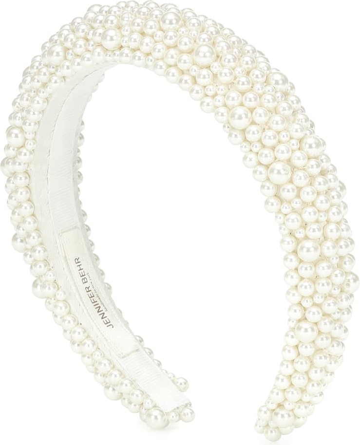 Jennifer Behr Bailey faux pearl headband
