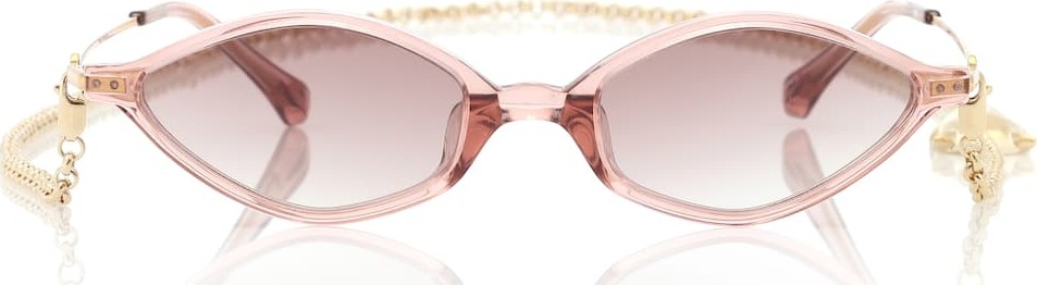 Alessandra Rich x Linda Farrow 3 C6 Angular sunglasses