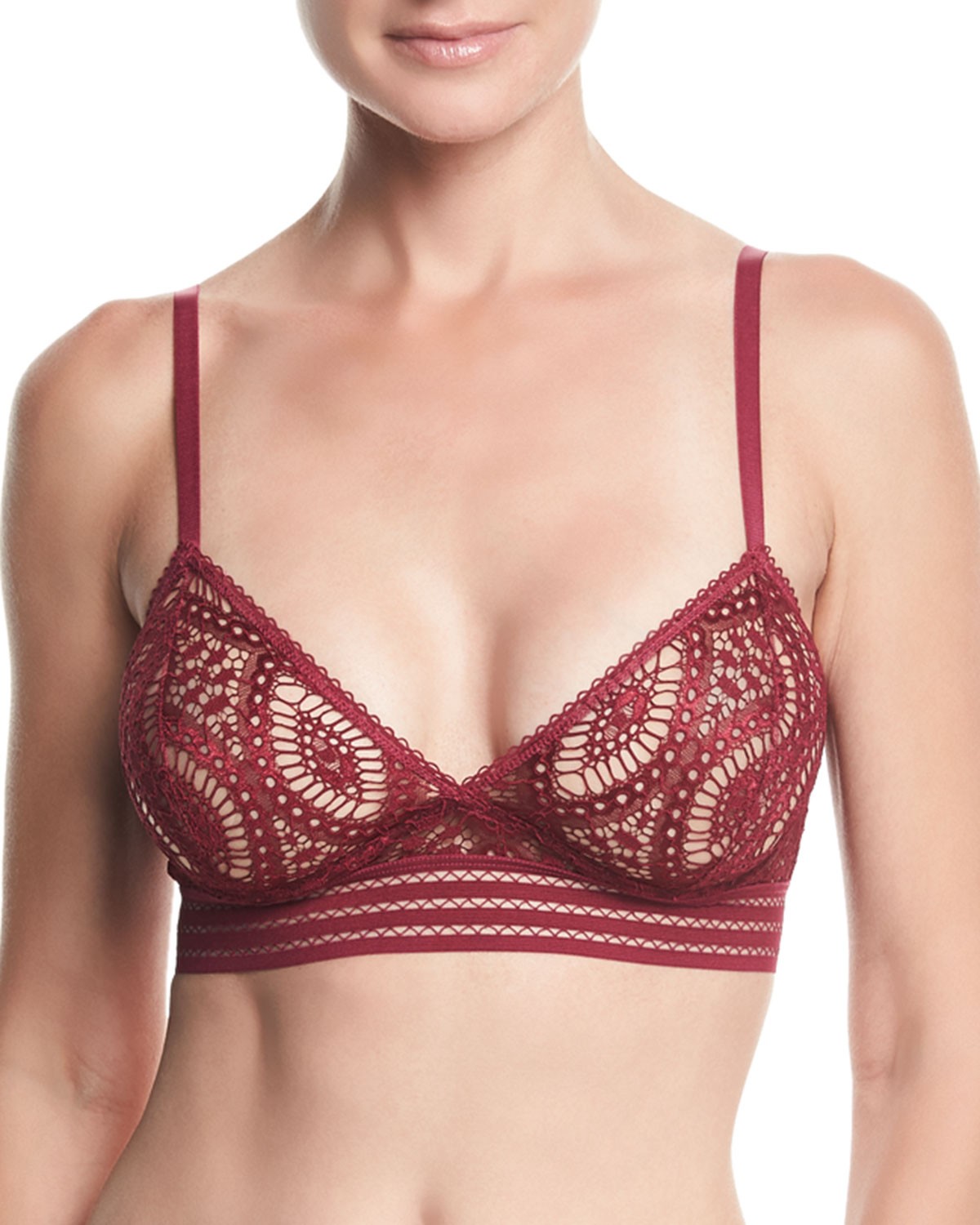 Else Lingerie Baroque Lace Triangle Underwire Bra
