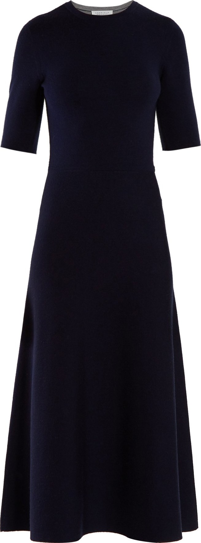 Gabriela Hearst Seymour cashmere and wool reversible dress