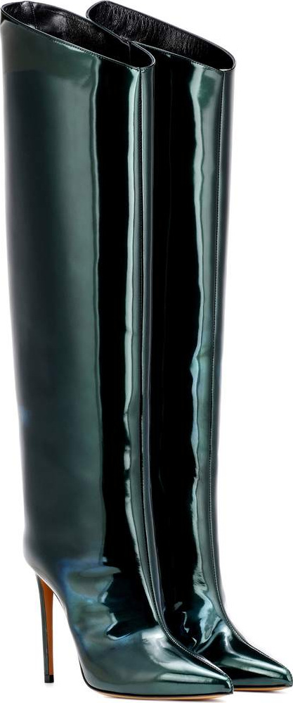 Alexandre Vauthier Alex patent leather boots