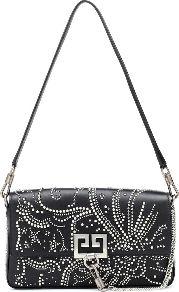 Givenchy Charm studded leather shoulder bag