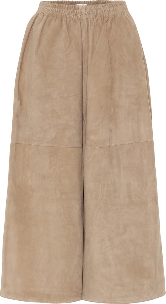 Co Suede culottes