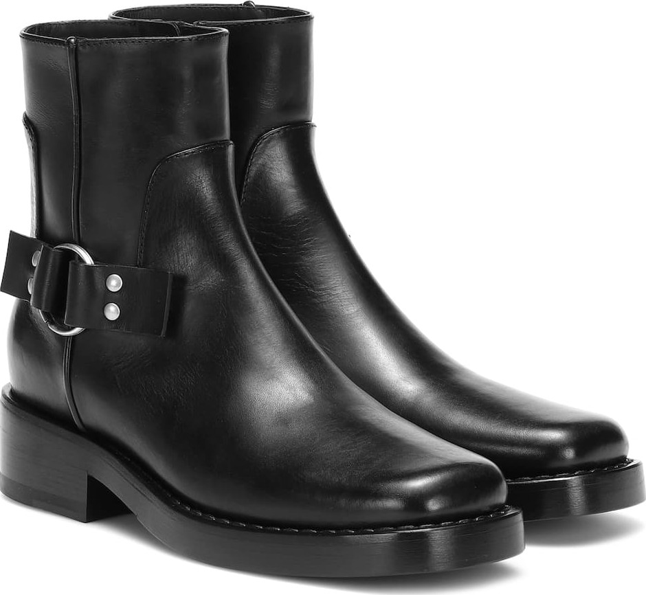 Raf Simons Leather ankle boots