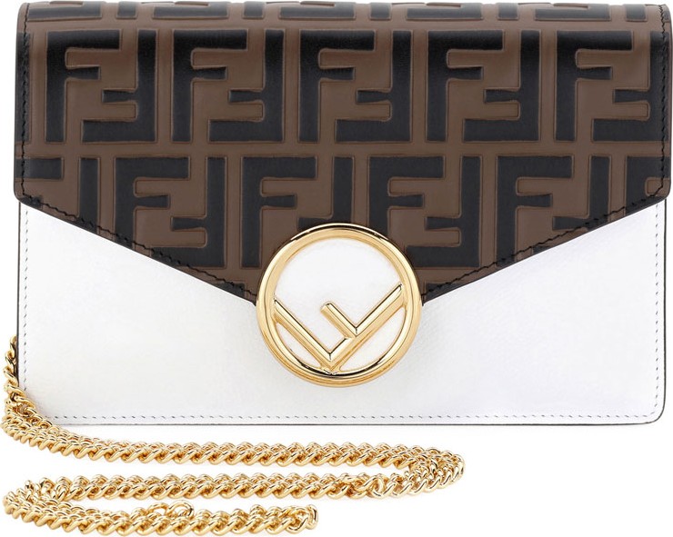 Fendi Touch Of FF Cruise Wallet Crossbody Bag