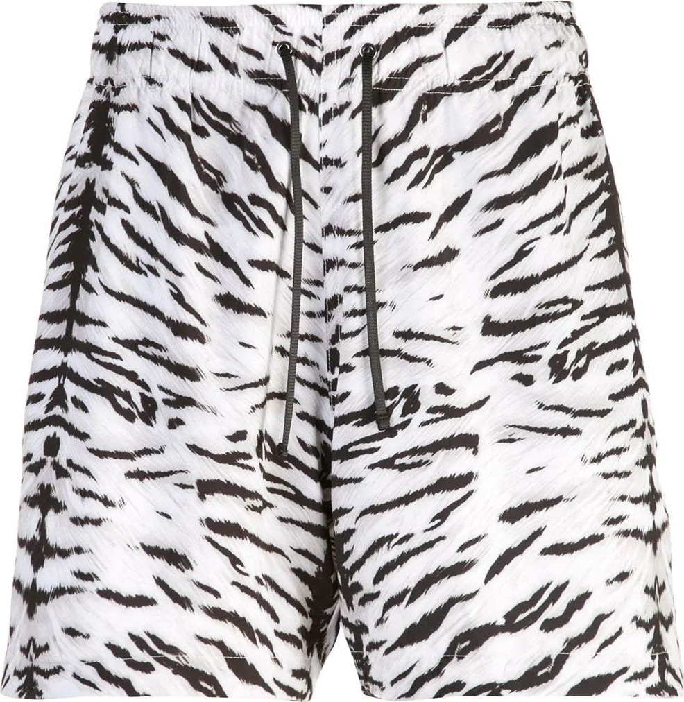 Amiri Tiger print swim trunks