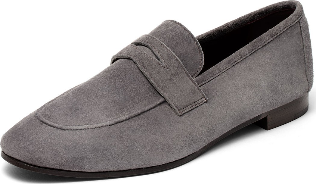 Bougeotte Flaneur Suede Flat Loafers