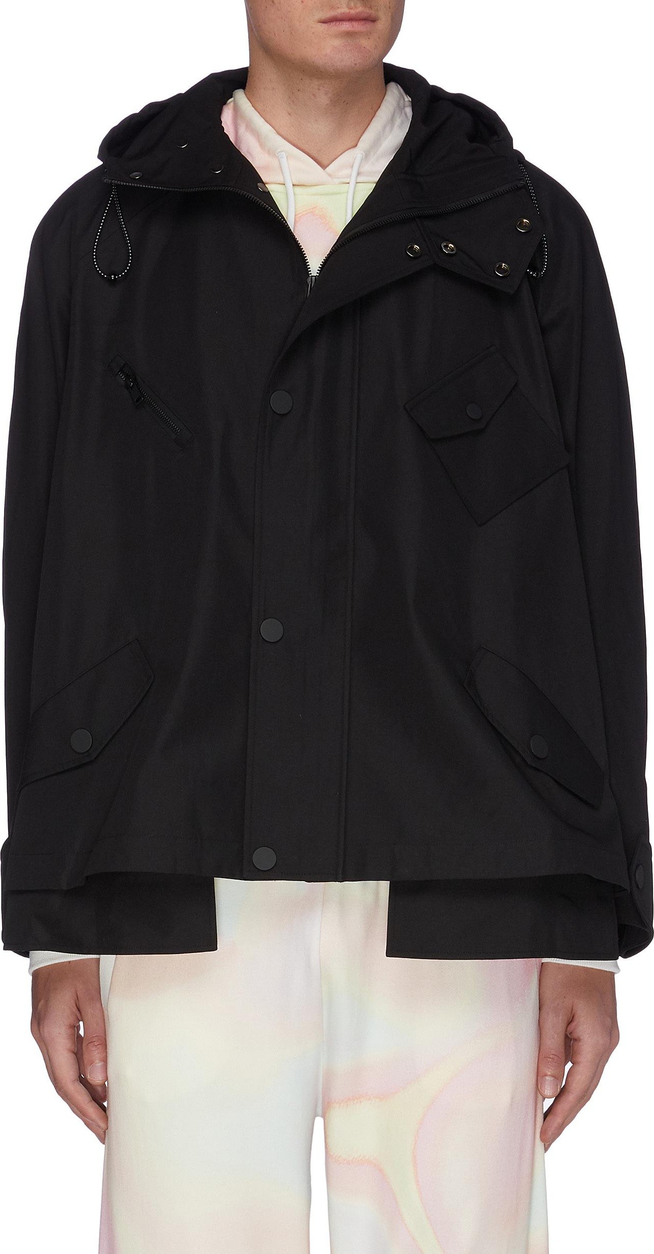 Angel Chen Fish Embroidered Windbreaker