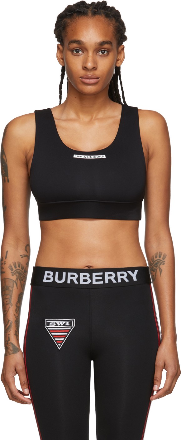 Burberry London England Black Kinsley Bra