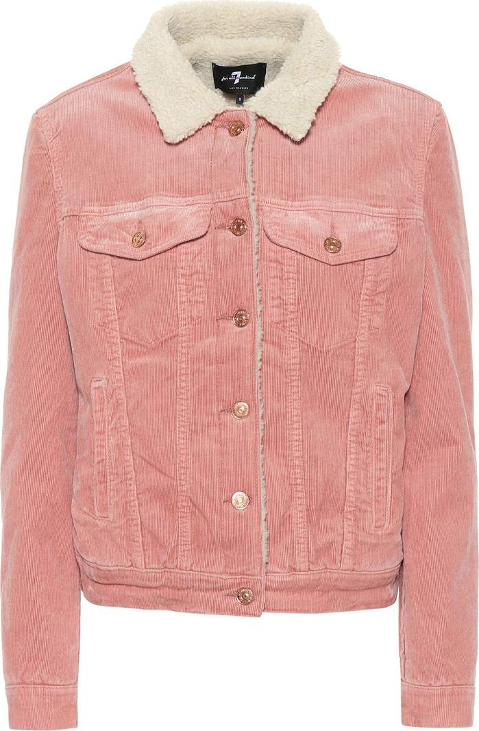 7 For All Mankind Modern Trucker corduroy jacket