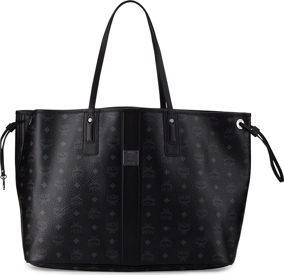 MCM Liz Large Reversible Visetos Shopper Tote Bag