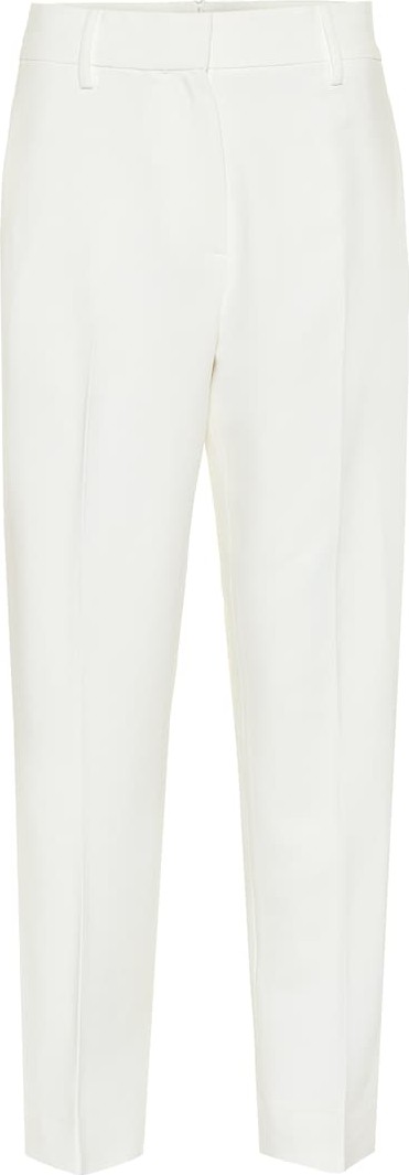Khaite Catherine mid-rise straight pants