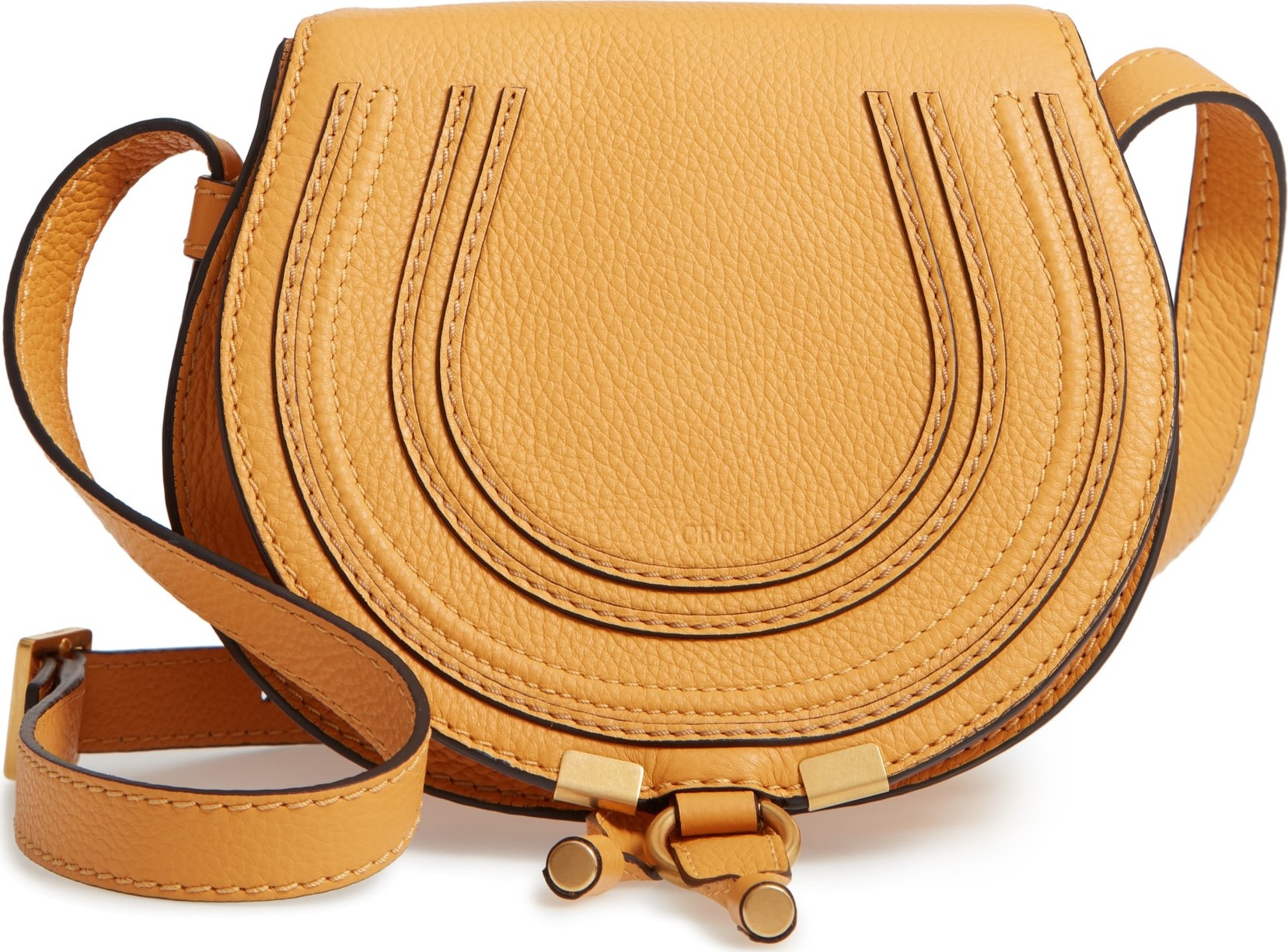 Chloe 'Mini Marcie' Leather Crossbody Bag