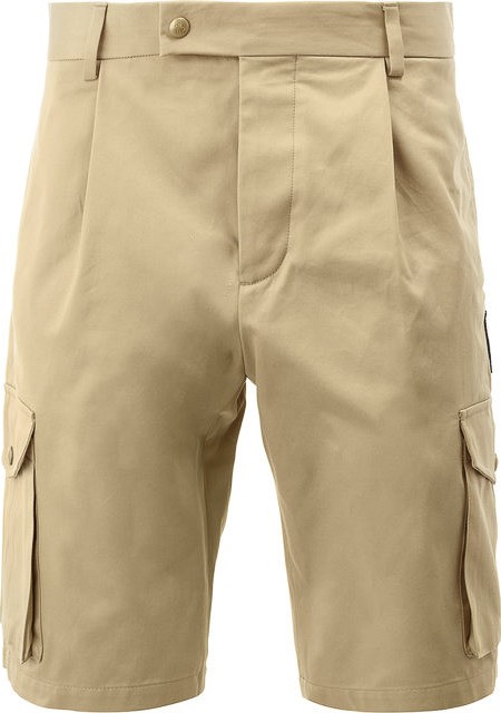 Moncler multi pockets logo patch shorts