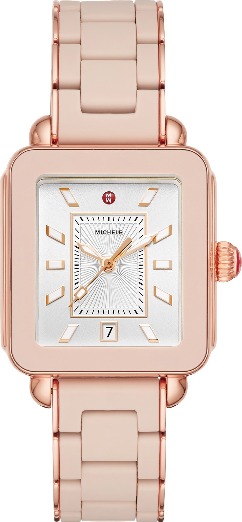 MICHELE Deco Sport Bracelet Watch, 34mm x 36mm