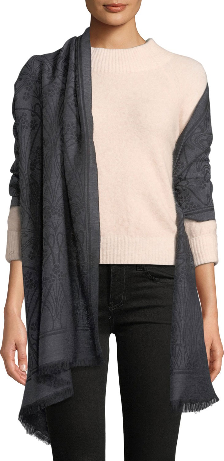 Liberty London Ianthe Jacquard Scarf