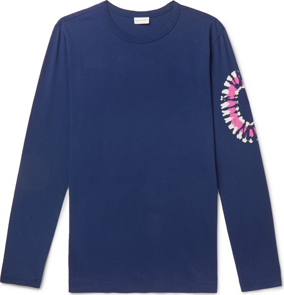 Dries Van Noten Slim-Fit Tie-Dyed Cotton-Jersey T-Shirt