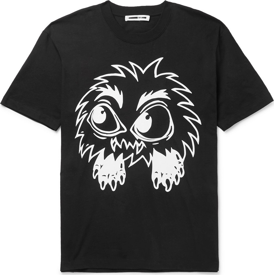 McQ - Alexander McQueen Monster Rally Printed Cotton-Jersey T-Shirt