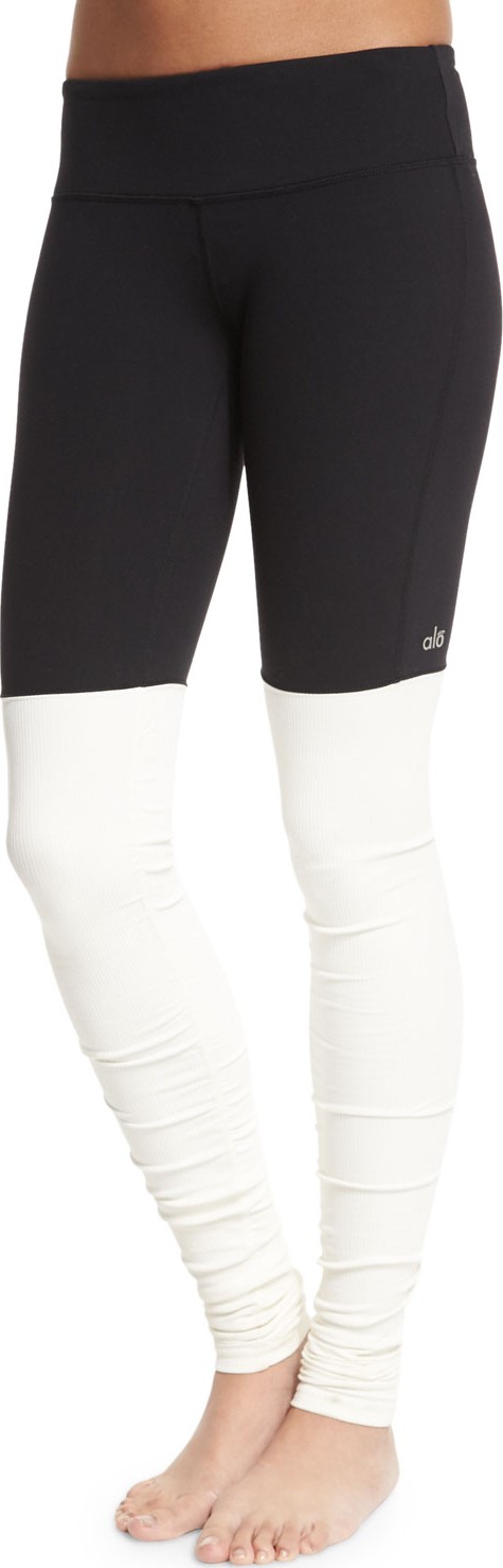 Alo Yoga Goddess Ribbed Sport Leggings
