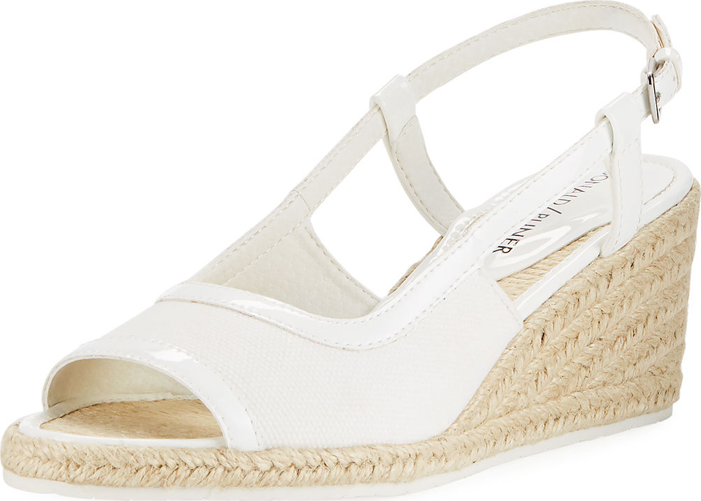 Donald J Pliner Cheri Canvas Slingback Espadrille