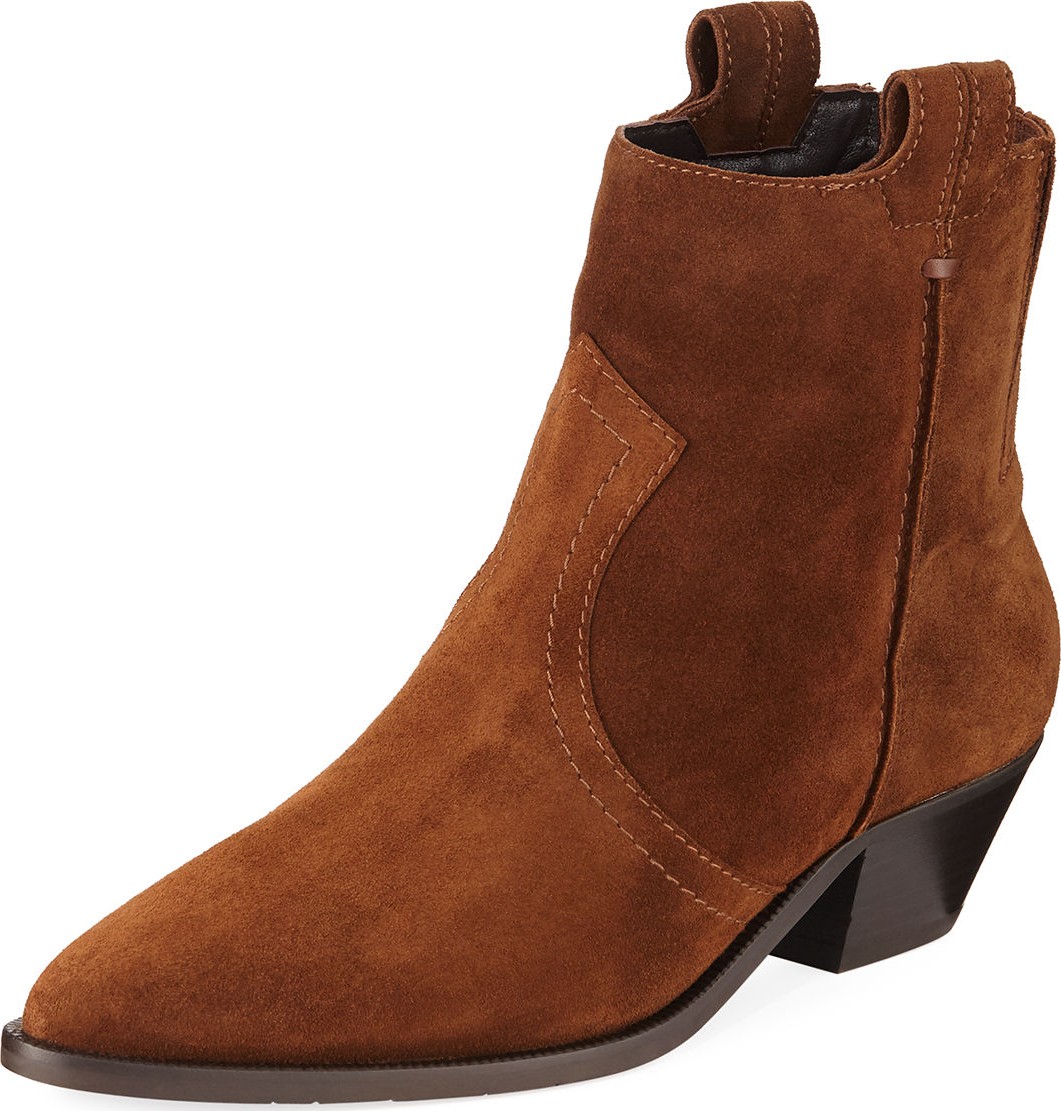 Aquatalia Kirsten Suede Western Boots