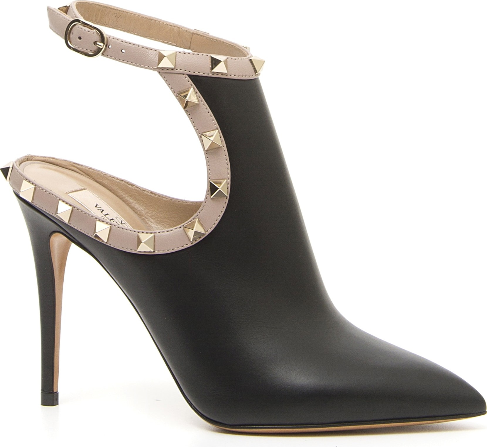 Valentino Rockstud Open Back Bootie