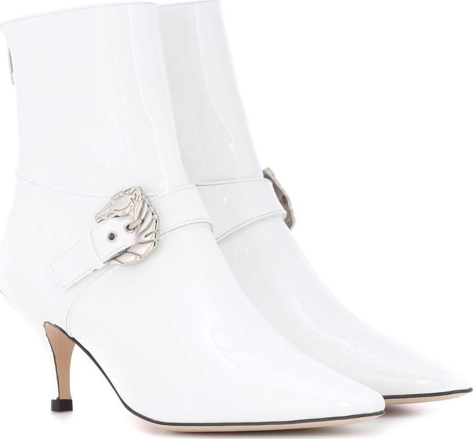Dorateymur Saloon patent leather ankle boots