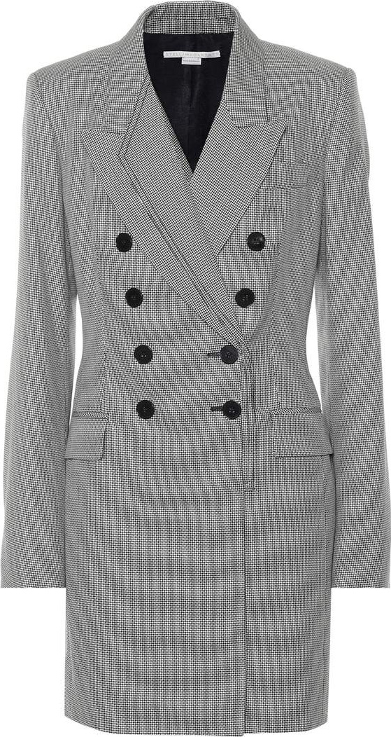 Stella McCartney Houndstooth wool dress