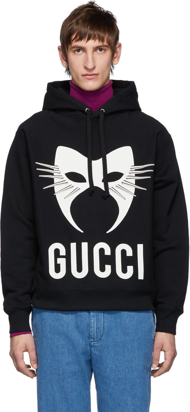 Gucci Black Manifesto Hoodie